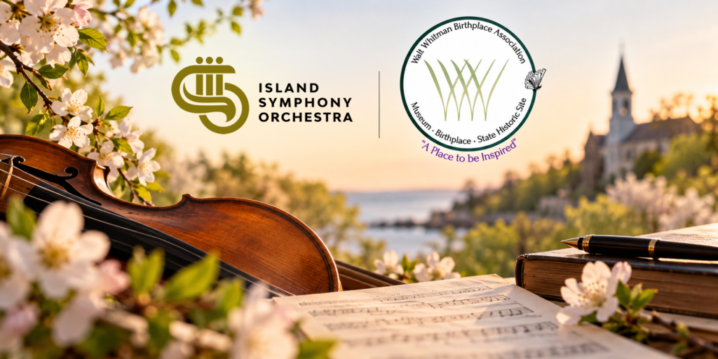 Long Island poets are invited to submit original poetry for the Island Symphony Orchestra's March 2027 concert. Submissions open November 1, 2026.